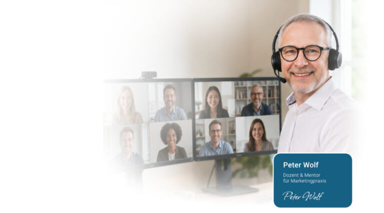 Mentor für Marketingpraxis Peter Wolf